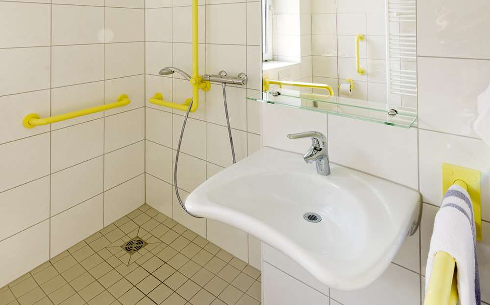 Das Bad im Pflegezimmer in Bad Münstereifel