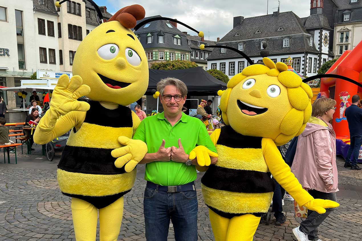compassio als Arbeitgeber auf dem Be(e)ats Festival