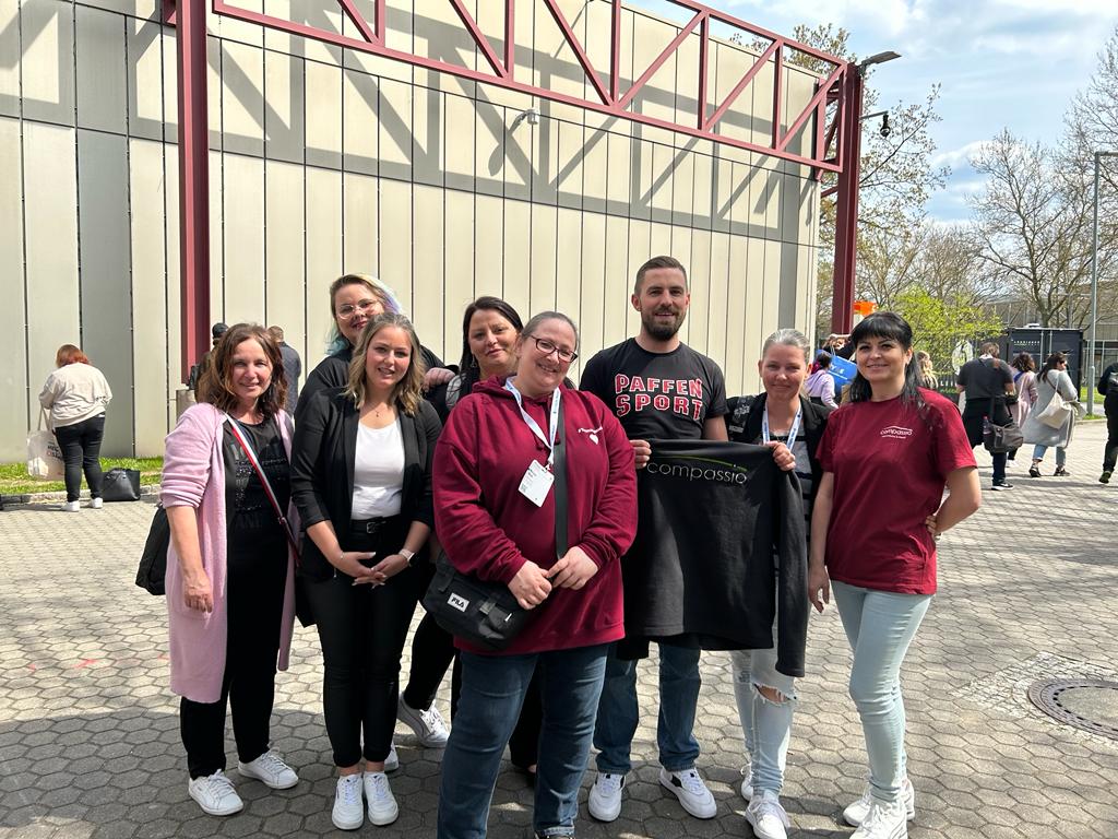 Besuch auf der Altenpflegemesse in Nürnberg