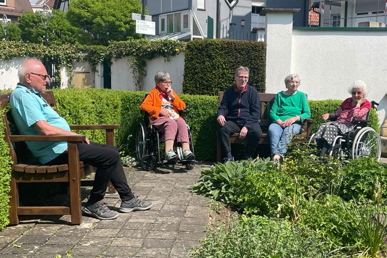 Ausflug in den Rosengarten