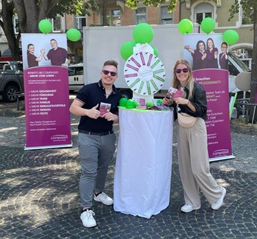 Stand Wochenmarkt Karlsruhe am Gutenbergplatz