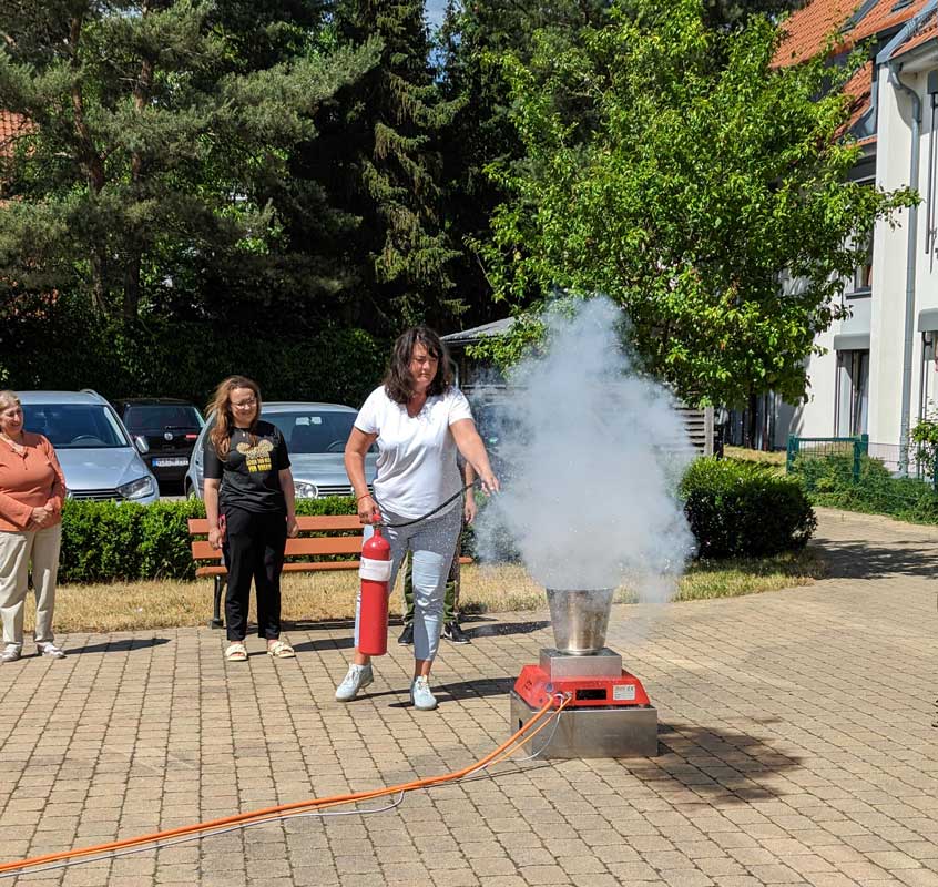 Brandschutzübung