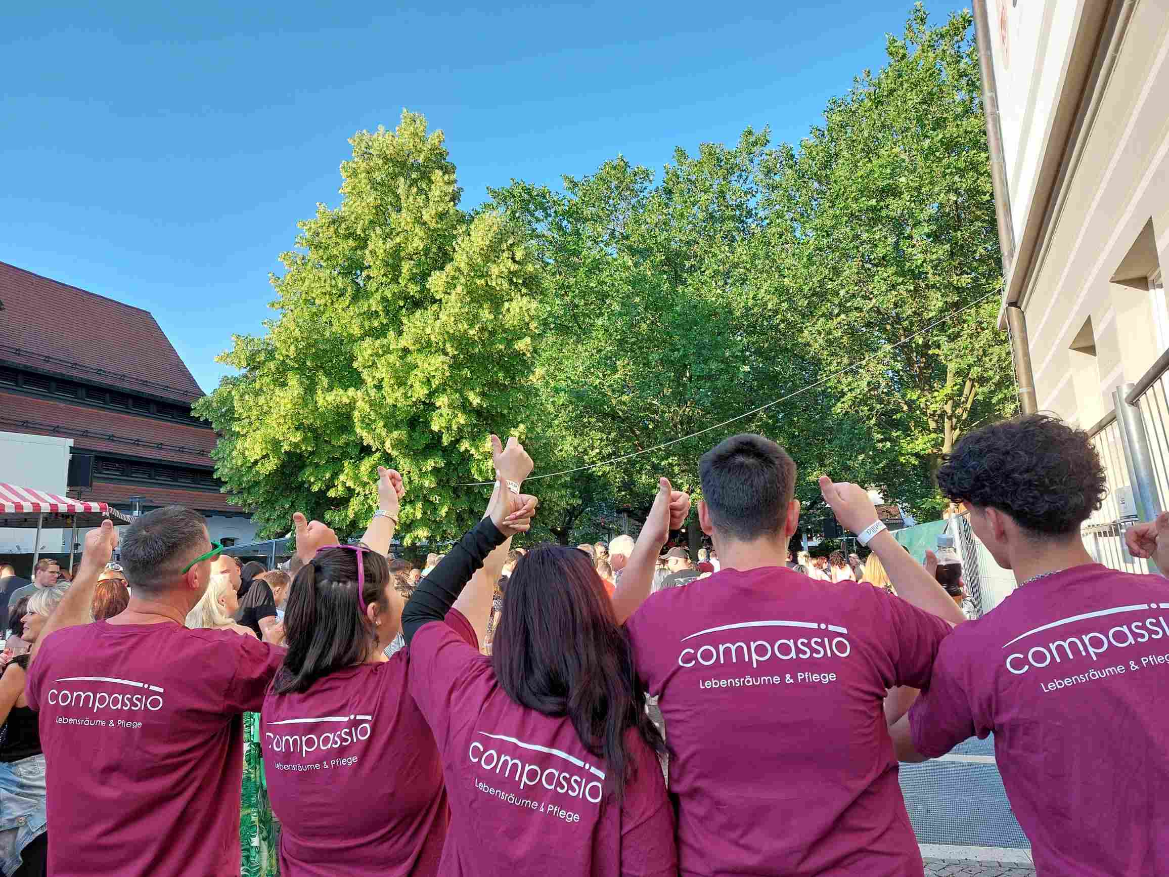 compassio beim Weinfest in Illertissen