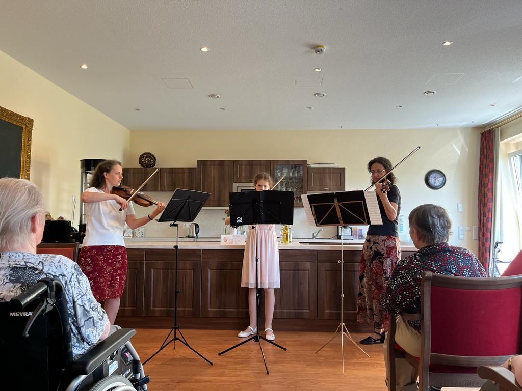 Schönes Geigenkonzert im Haus Urban