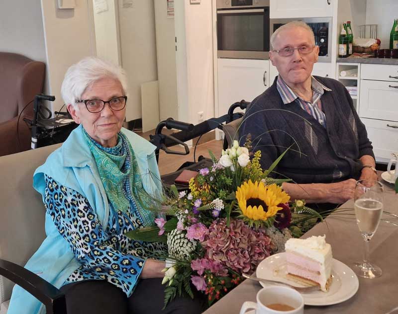 65. Hochzeitstags Feier