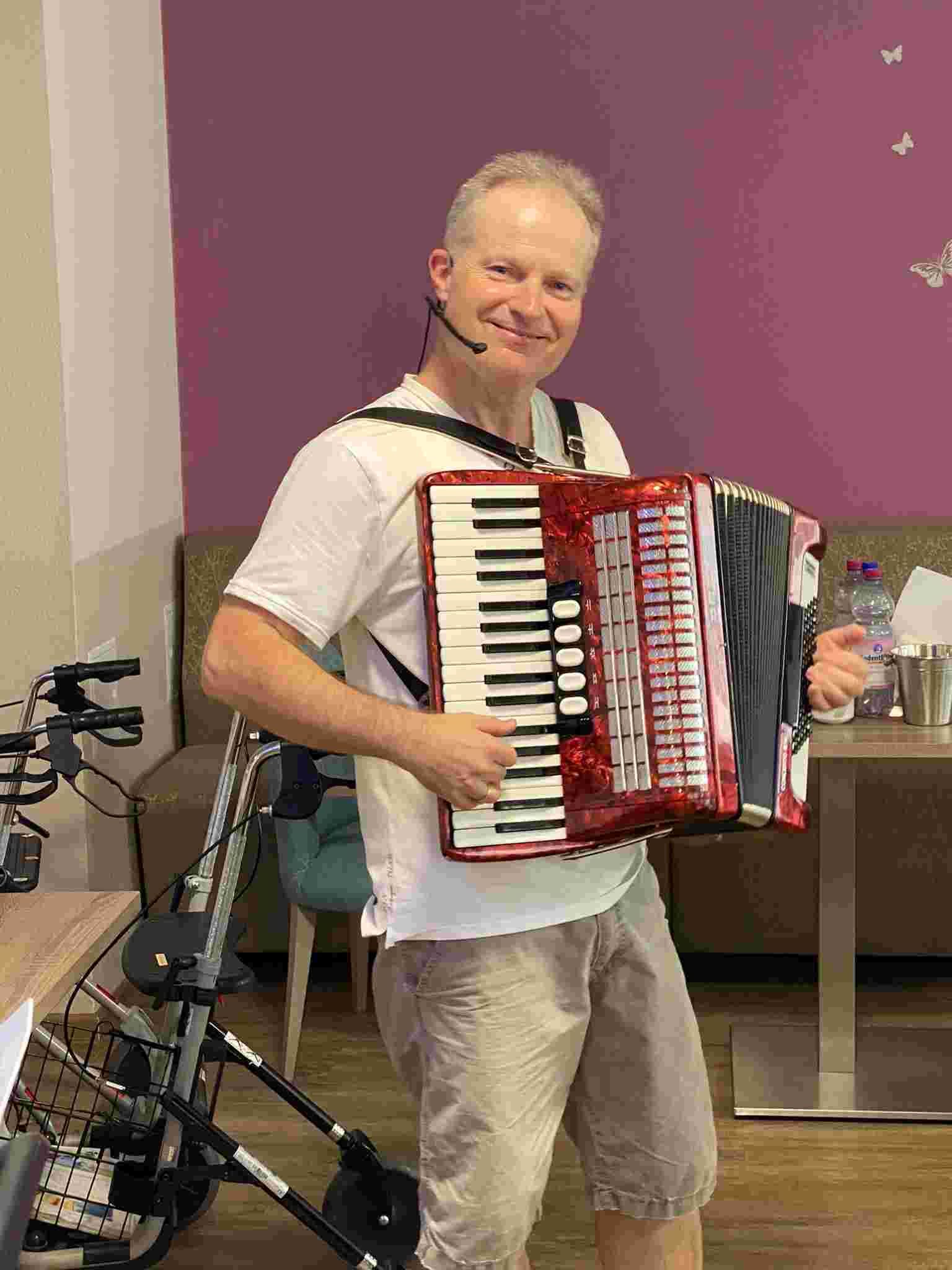 Musiknachmittag im Seniorendomizil Haus Dominic