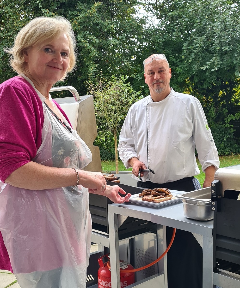Abgrillen im Haus Reeshoop
