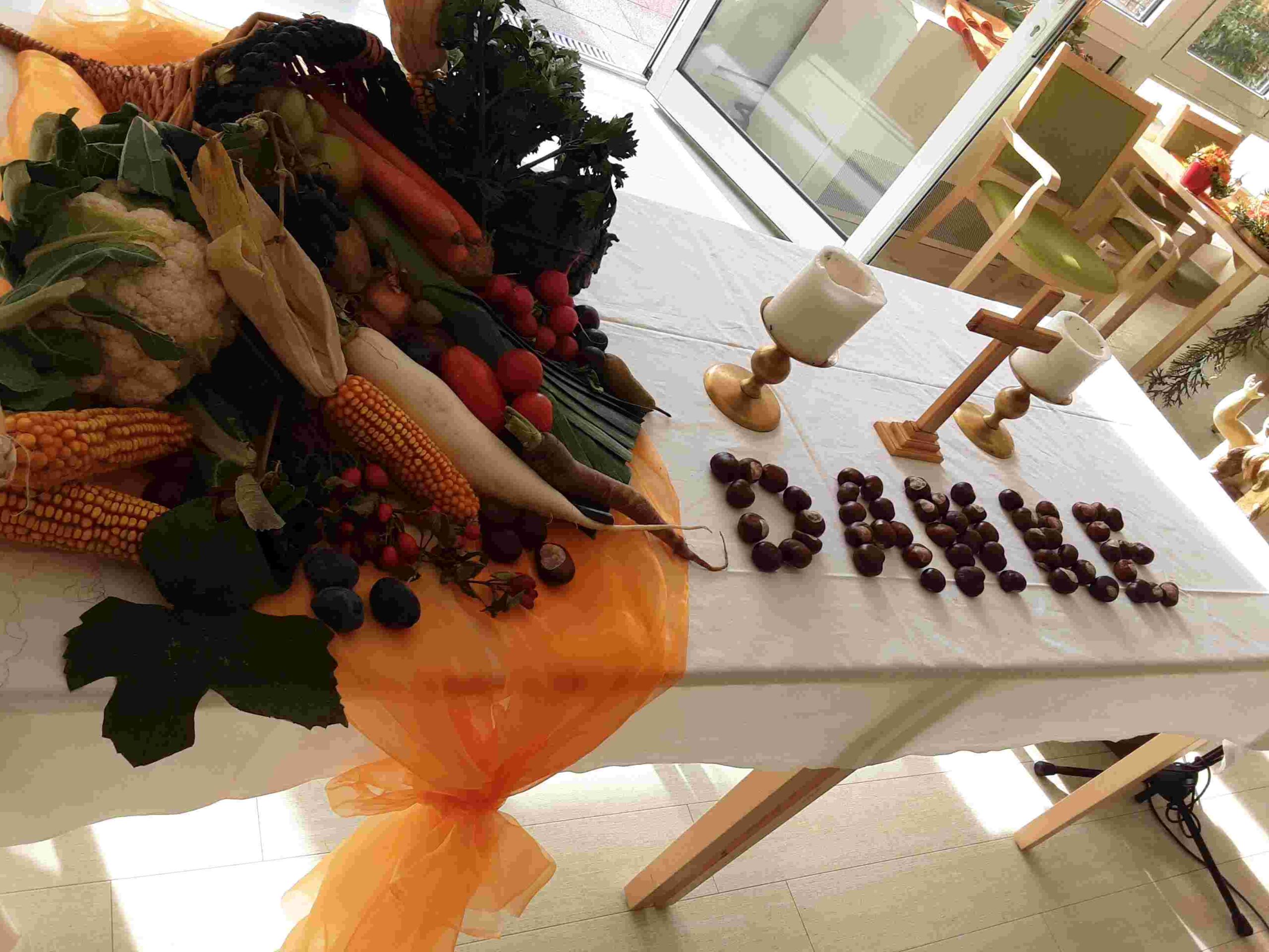 Erntedankgottesdienst im Haus Benedikt