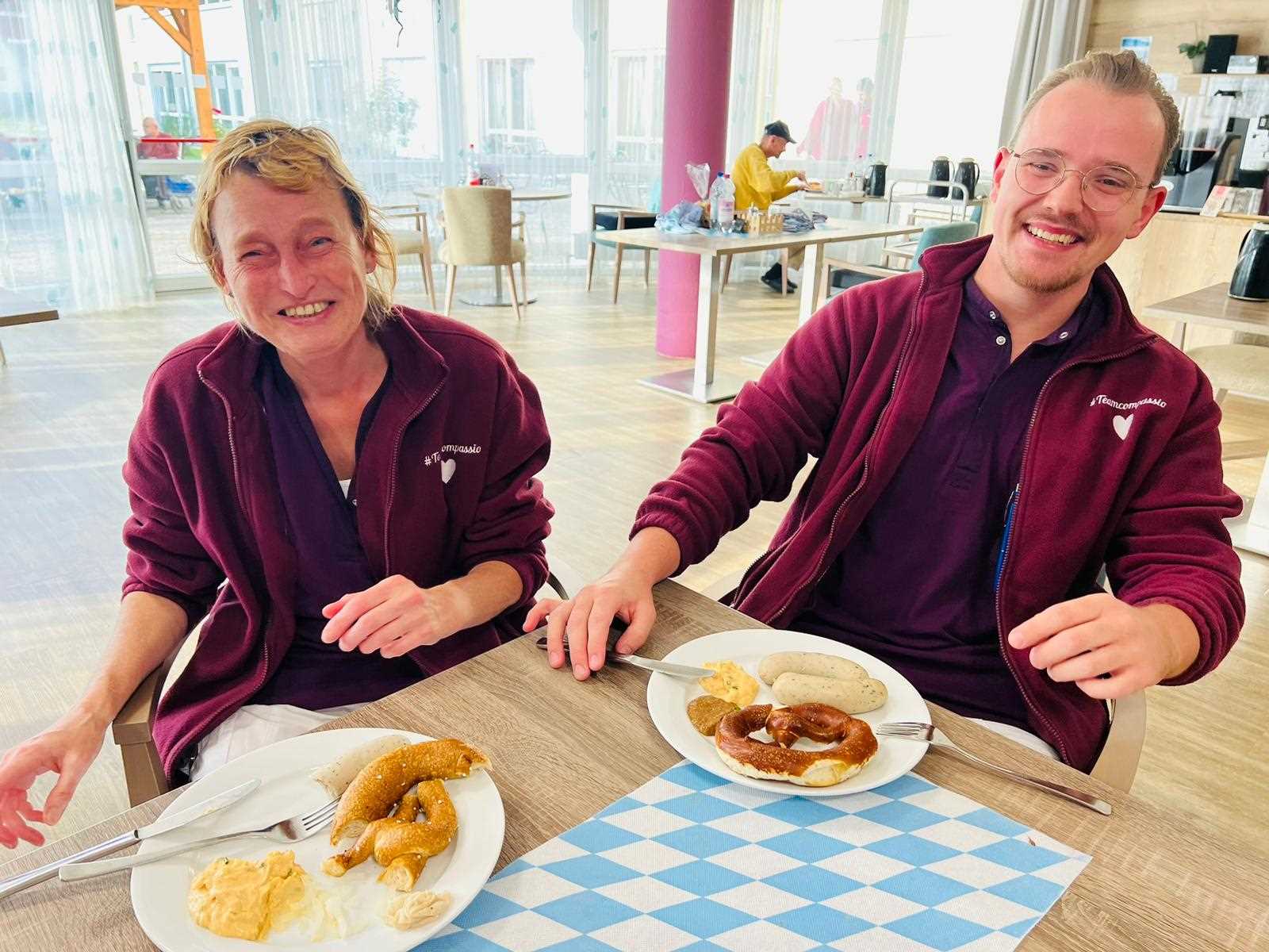 Weißwurstfrühstück im Haus Dominic
