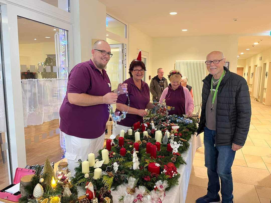 Zu Besuch auf dem Adventsbasar im Haus Marienthal in Deggendorf