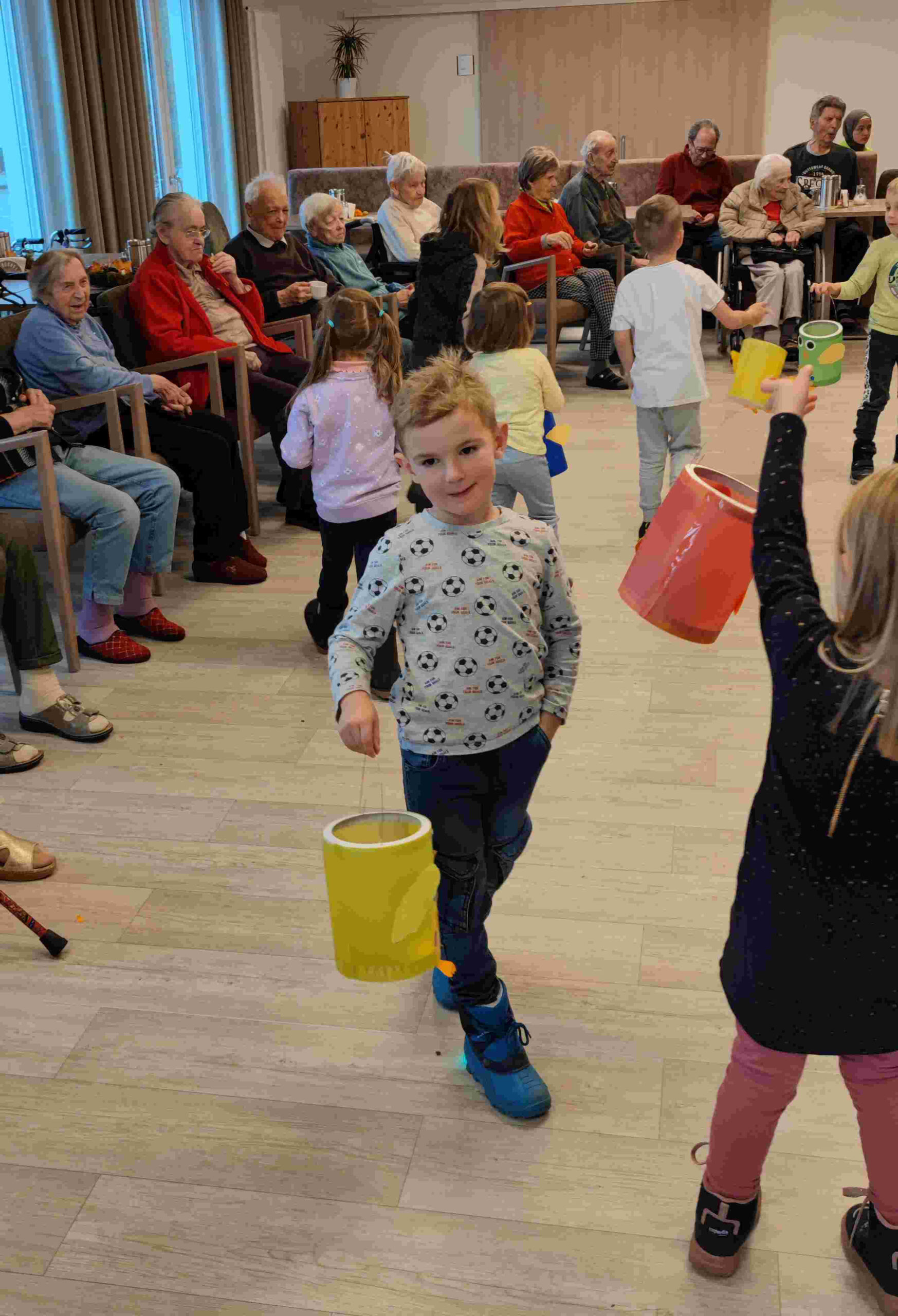 Gemeinsames St. Martinsfest mit den Kindern des Kindergartens St. Anna