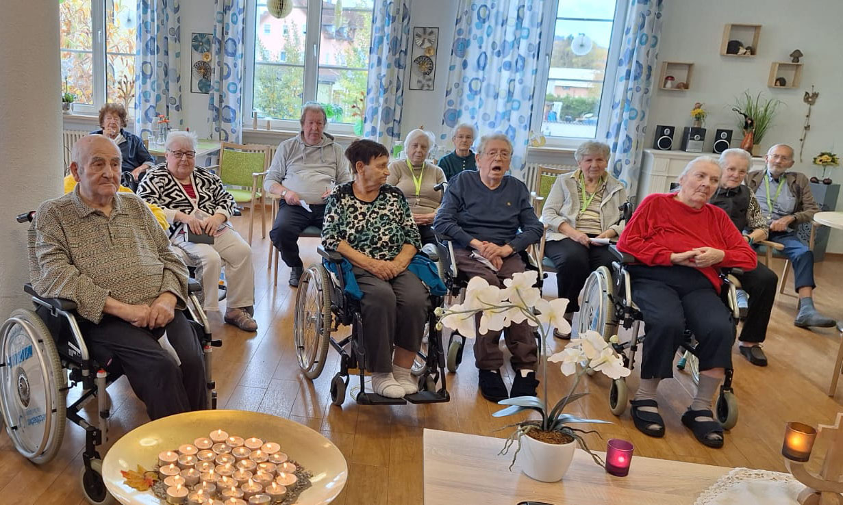 Gedenken an die Verstorbenen im vergangen Kirchenjahr im Haus Valentin