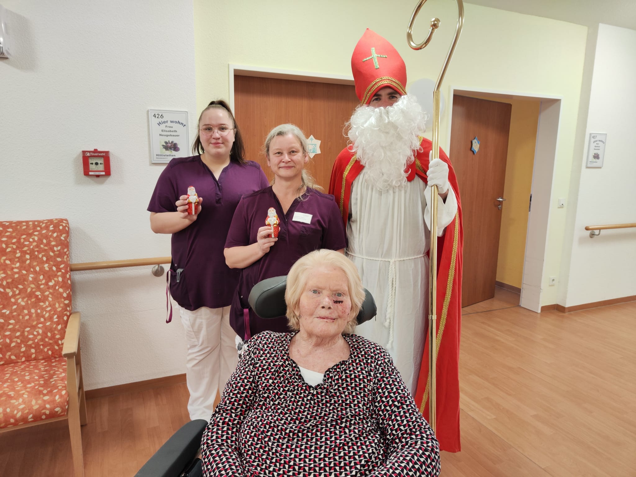 Besuch des Nikolauses in Senden