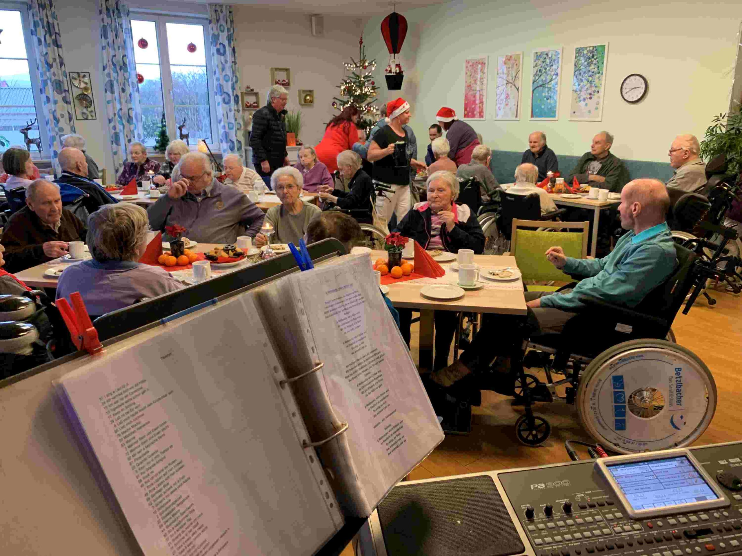 Seniorendomizil-Haus-Valentin-Bewohnerweihnachtsfeier