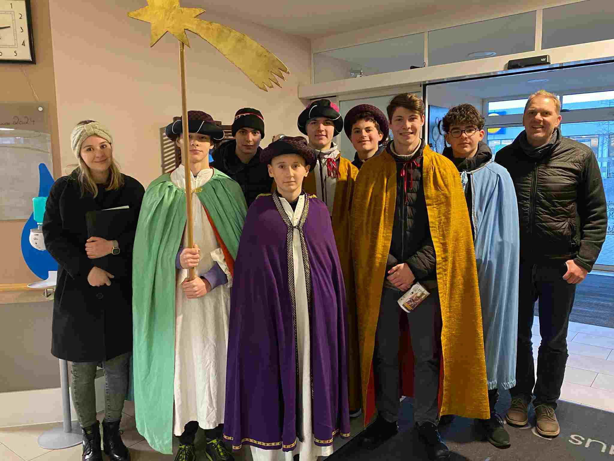 Sternsinger zu Besuch