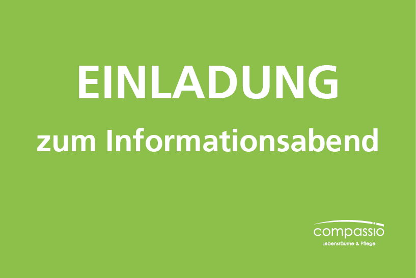 Einladung zum Informationsabend am 16. April