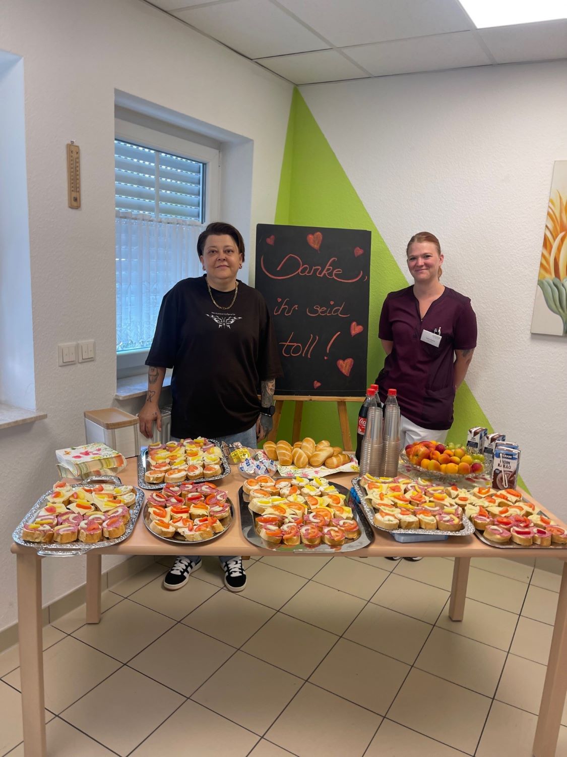 Zeit für Mitarbeiterfrühstück