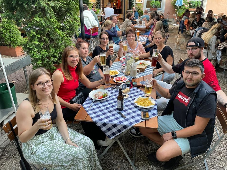 Rätselspaß und Entspannung im Biergarten
