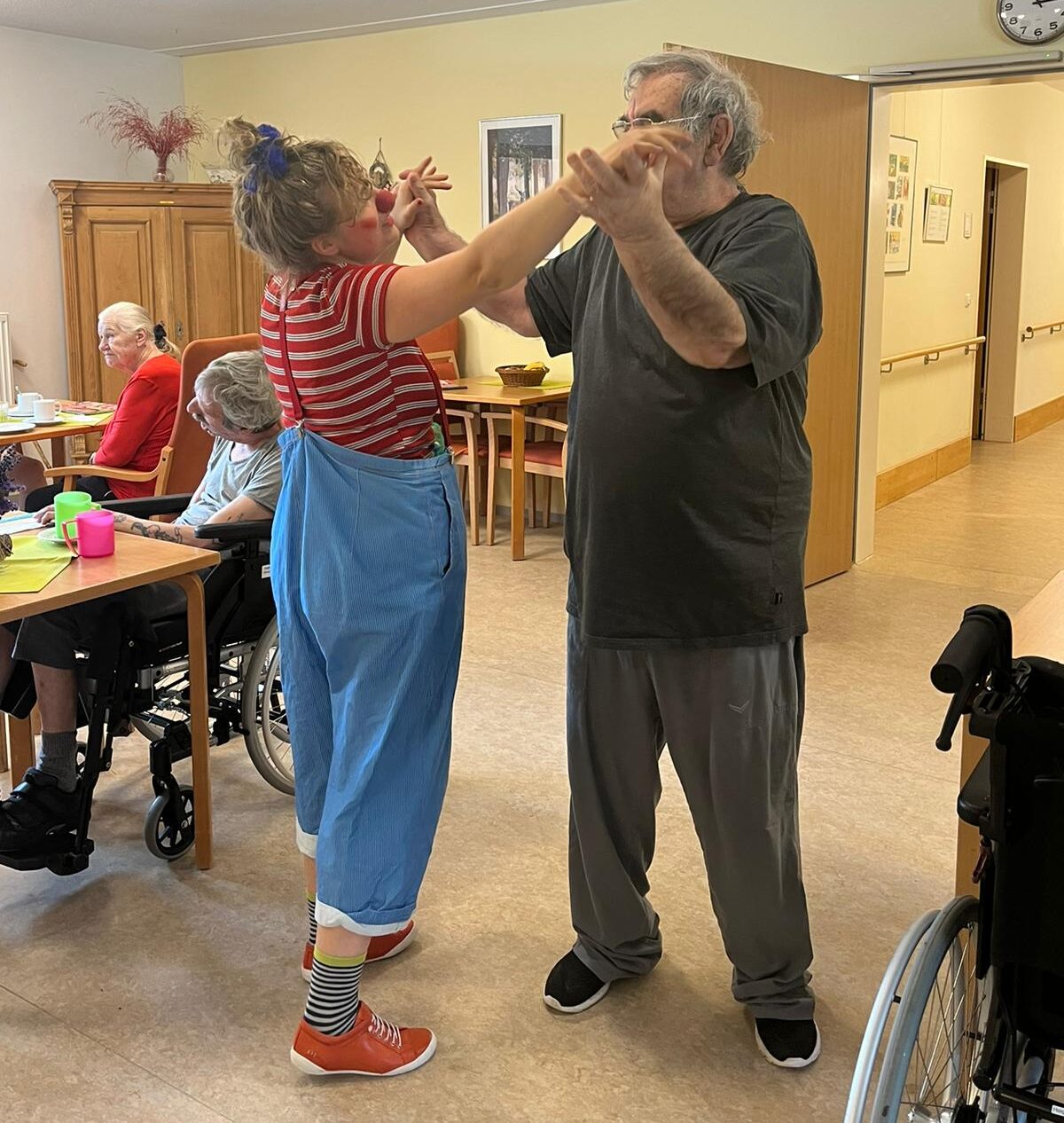 Lachen garantiert: Klinik Clowns Prösel und Mimi