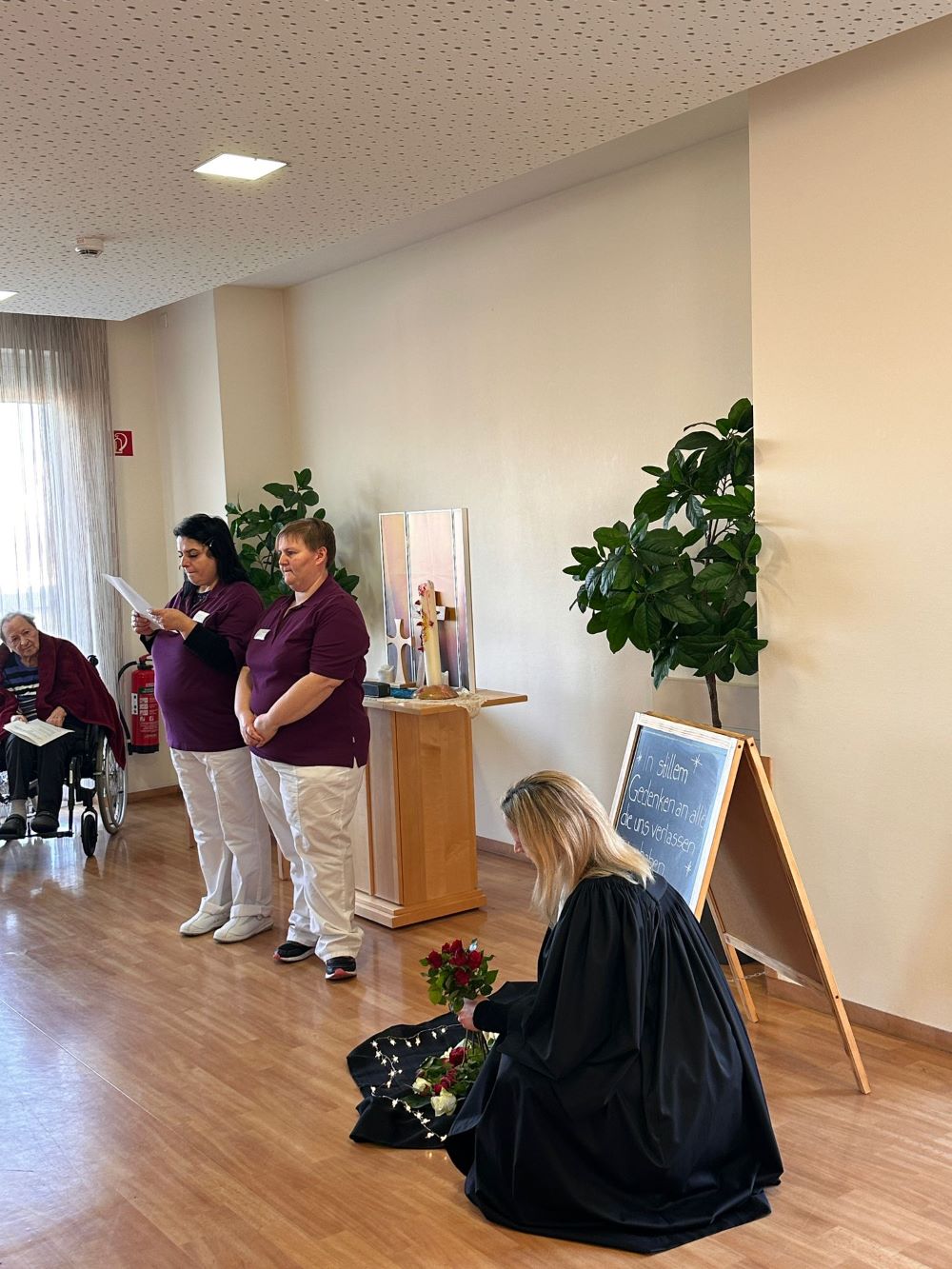 Gedenk-Gottesdienst im Seniorendomizil Haus Martin