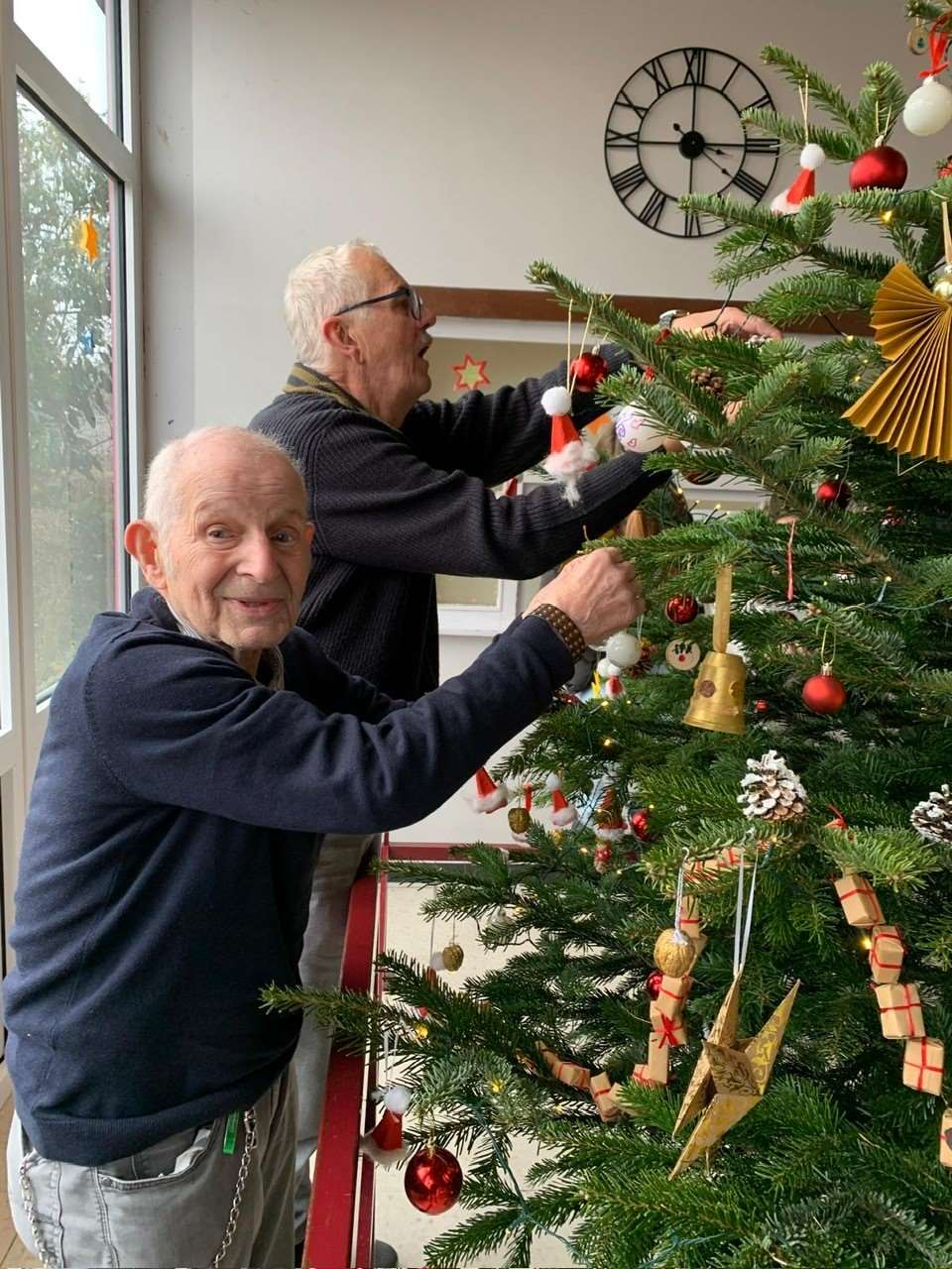 Weihnachtsbaum-Projekt Jung und Alt Gutenberg-Realschule