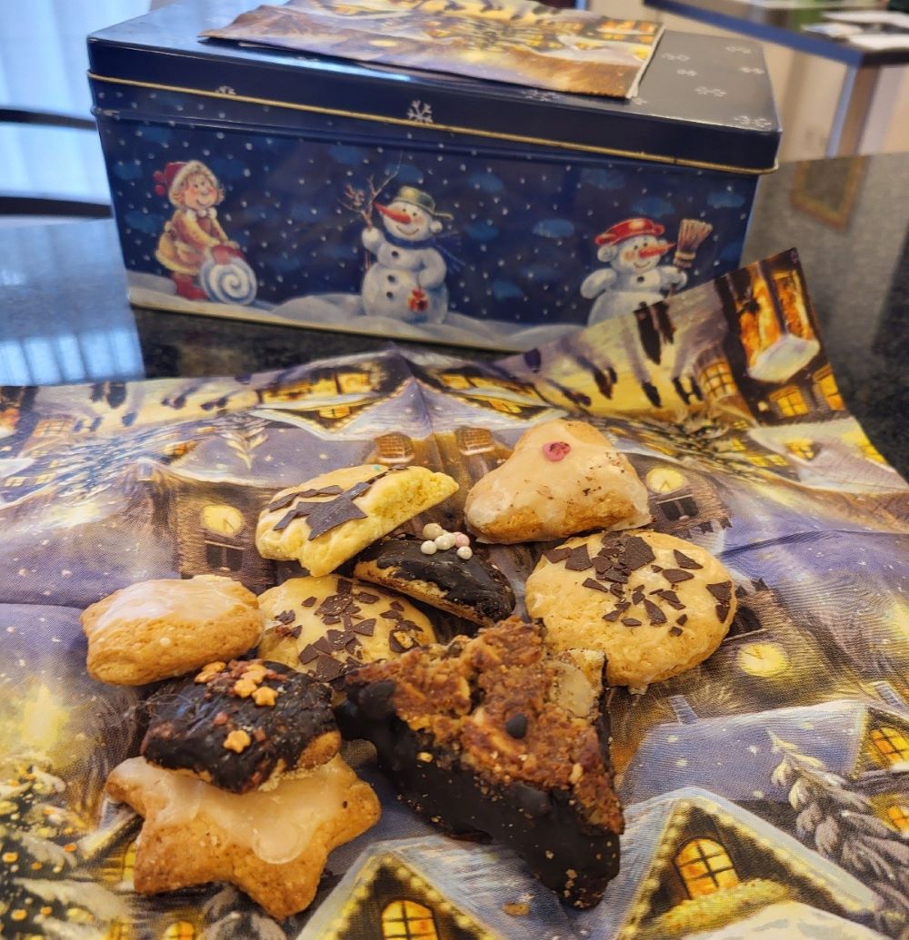 Glühweintrinken erster Advent Haus Husemann