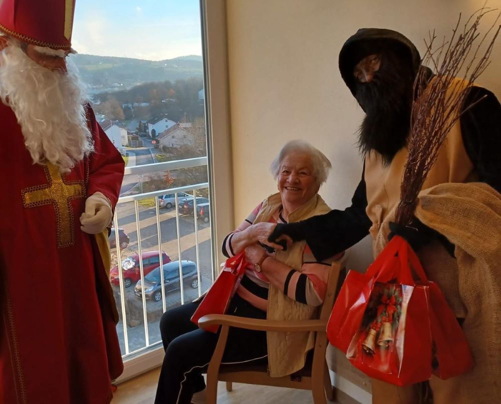Nikolaus und Krampus im Haus Gunther