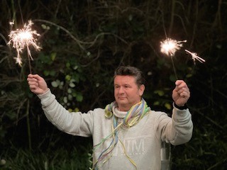 Mit Wunderkerzen ins neue Jahr: Silvester im Haus Volkermann