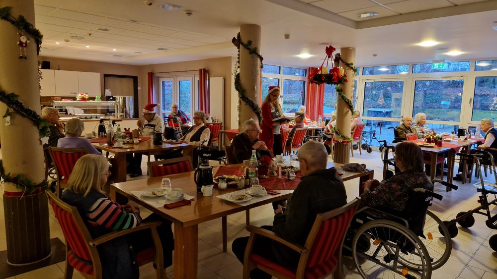 Weihnachtsfeier 2024 in der Seniorenresidenz Fischbek