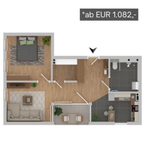 Grundriss 4 Betreutes Wohnen in Kaarst - Am Dreeskamp