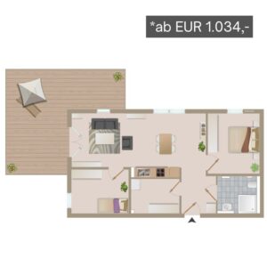Grundriss 3 Betreutes Wohnen in Aldenhoven - Neu Pattern
