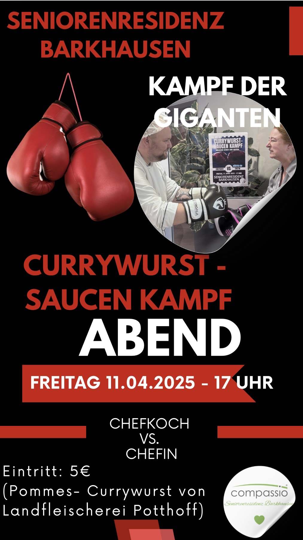 Currywurst-Duell in der Seniorenresidenz Barkhausen