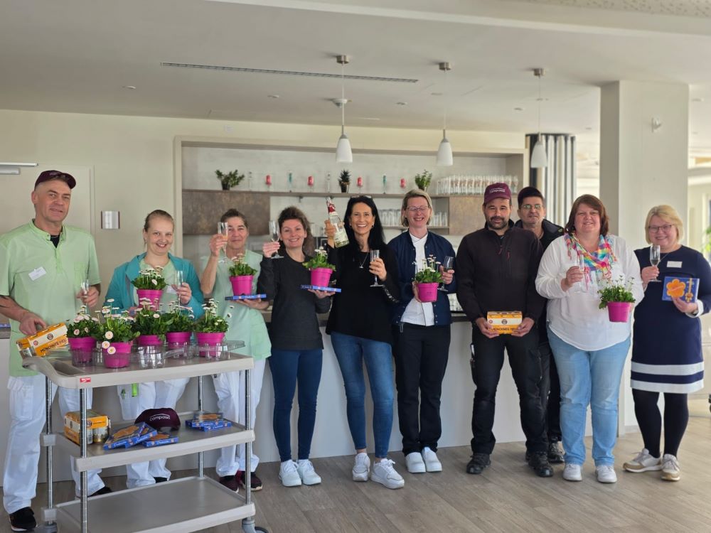 Ein Hoch auf die Servicebereiche im Haus Gunther*