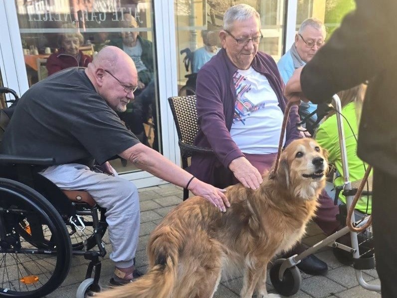 Ein besonderer Besuch im Seniorendomizil Haus Lukas