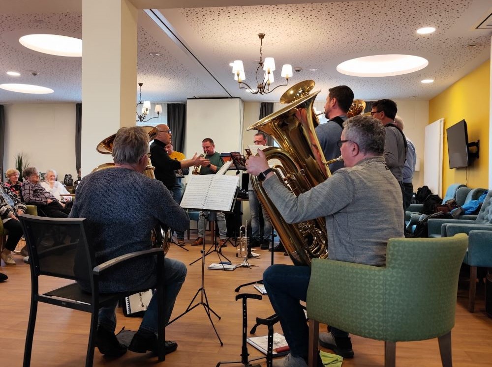 Ein Nachmittag mit dem Posaunenchor