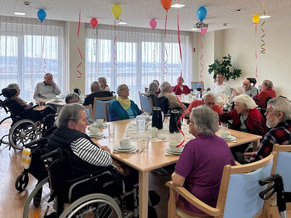 Quartals-Geburtstagskaffee im Haus Martin