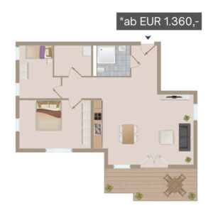Düren-Gürzenich BeWo Wohnungstyp 5