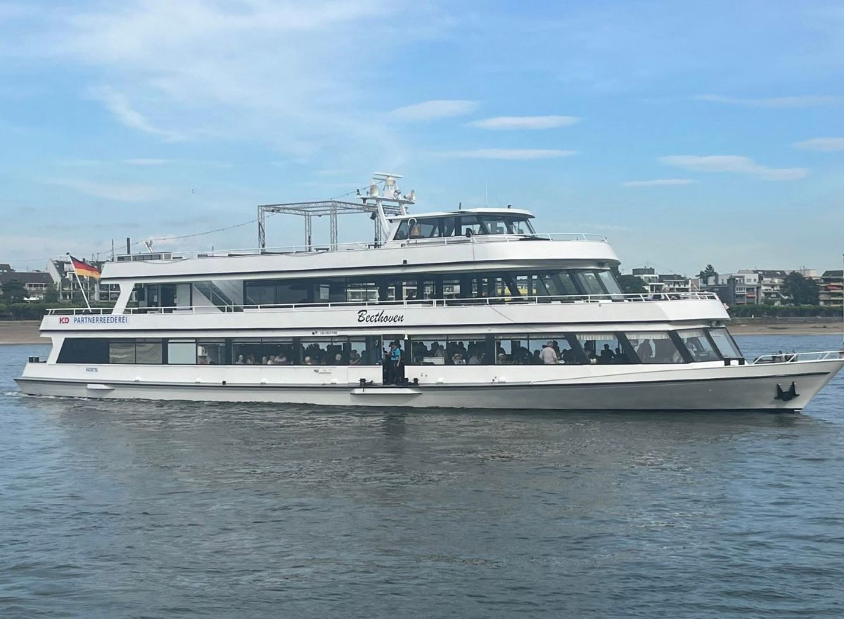 Schiffstour auf dem Rhein