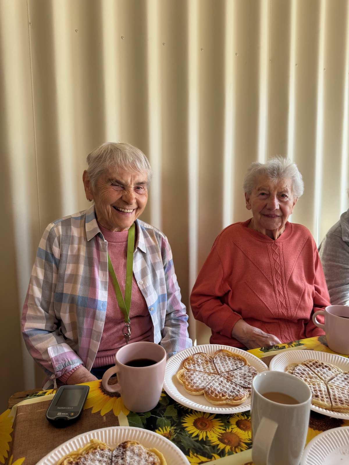 Waffel-Essen im Friedrich Fröbel Kindergarten