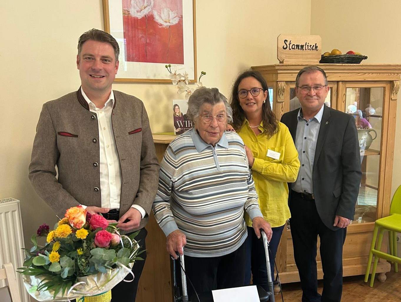 Ein besonderer Ehrentag im Haus Raphael: 95. Geburtstag