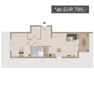 Wohnungstyp 3 Betreutes Wohnen in Halberstadt