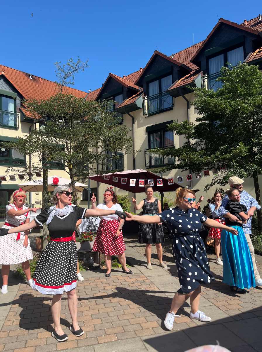Sommerfest „Die wilden 50er“ in der Seniorenresidenz Am Park