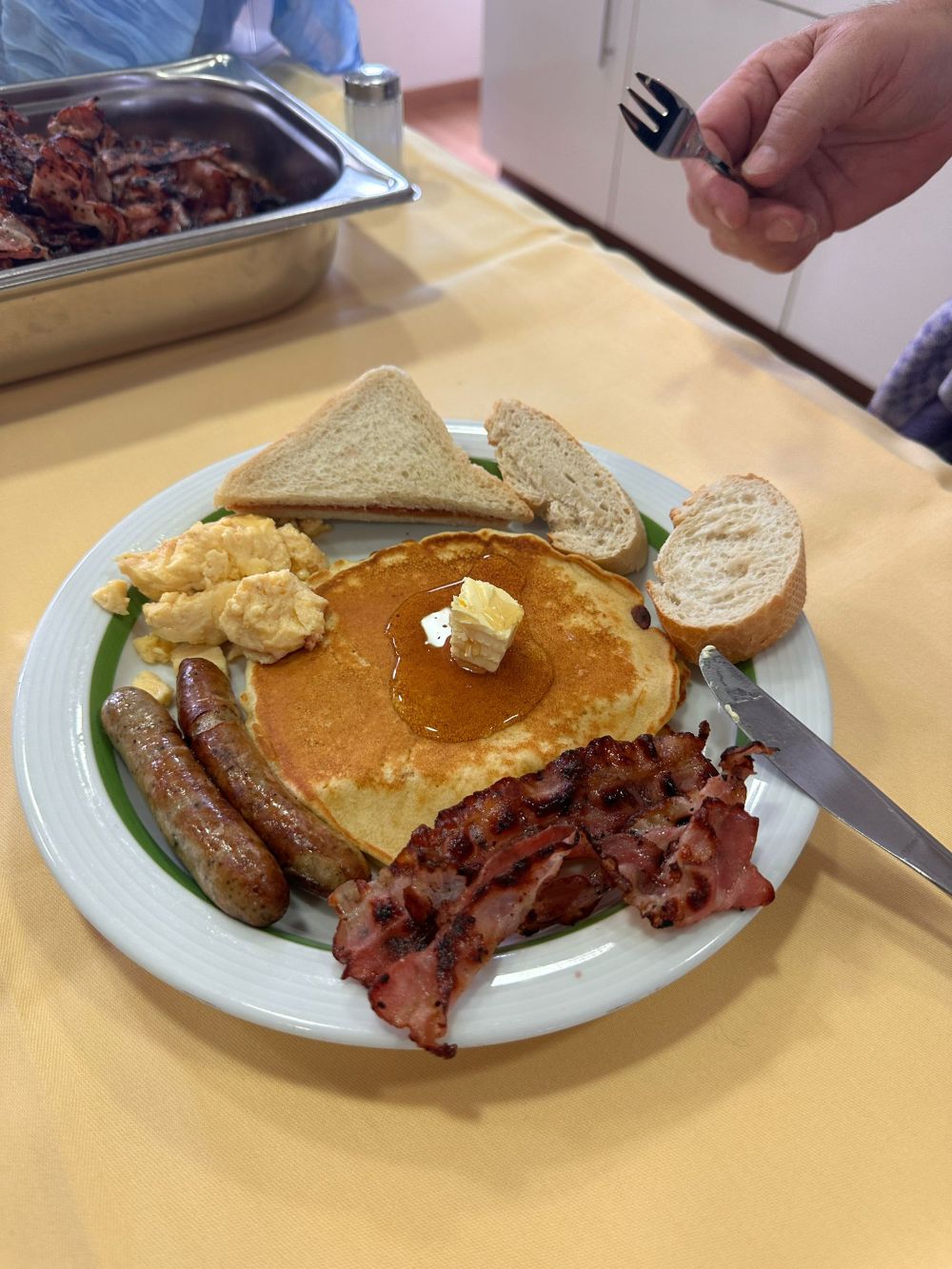 Vatertag im Haus Martin: Amerikanisches Frühstück
