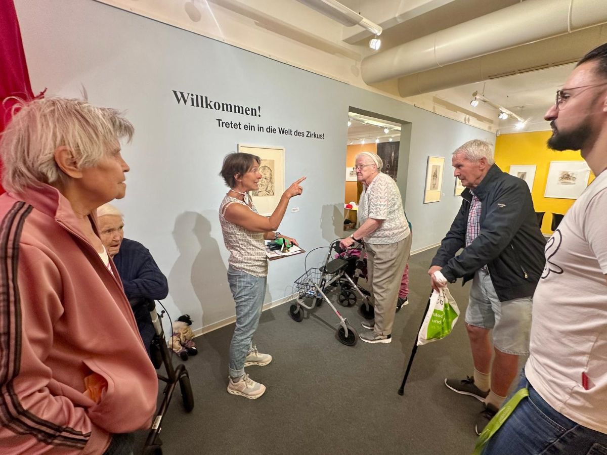 Manege frei für die Kunst: Haus Lukas zu Gast im Kunstmuseum Albstadt