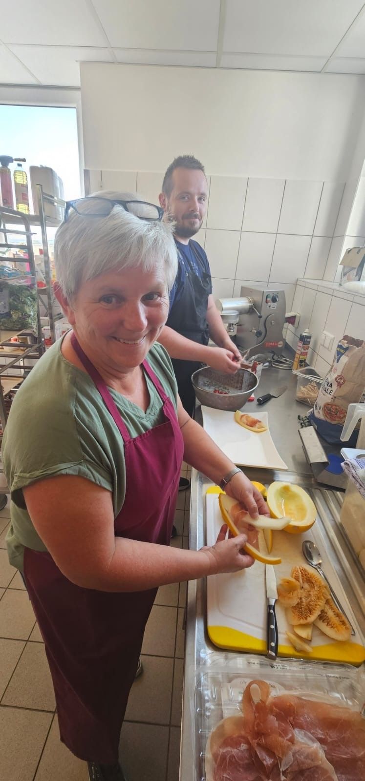 Italienischer Nachmittag im Haus Heinrich als Dank für erfolgreichen MD-Besuch