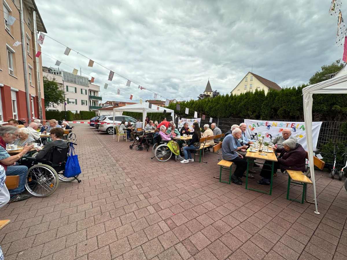 Sommerfest im Seniorendomizil Haus Benedikt