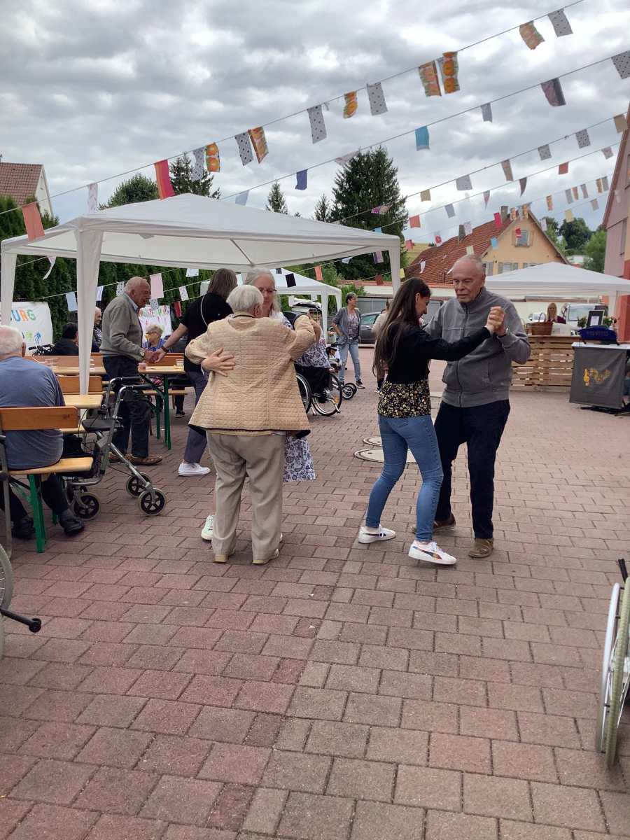 Sommerfest im Seniorendomizil Haus Benedikt