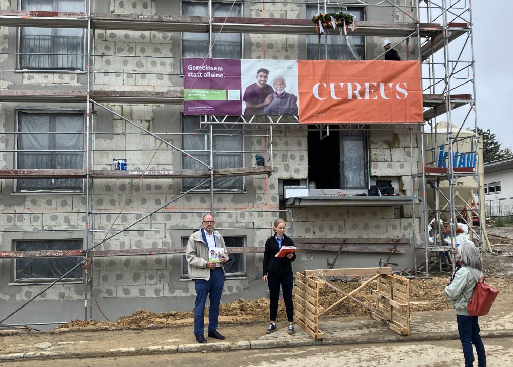 Richtfest im Seniorendomizil Haus Tuzzo: Wiesbaden freut sich auf neues Seniorendomizil