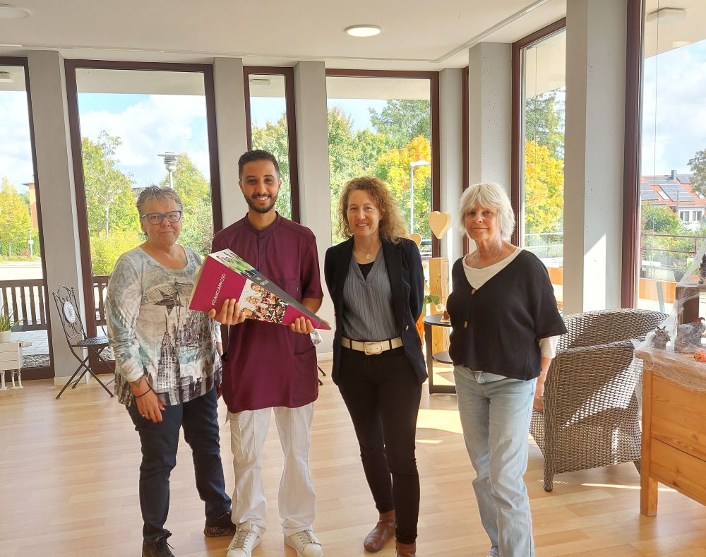 Neuer Auszubildender im Seniorendomizil Haus Michael