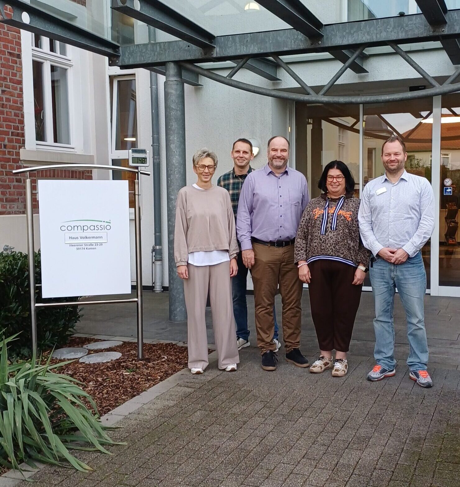 Besuch aus der Zentrale im Haus Volkermann